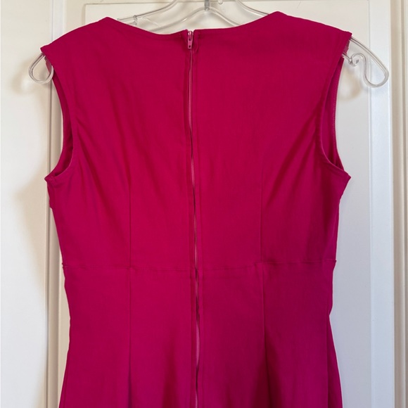 Pinup Couture “Erin” 1950s style Hot Pink Wiggle Dress Size M - Picture 5 of 8